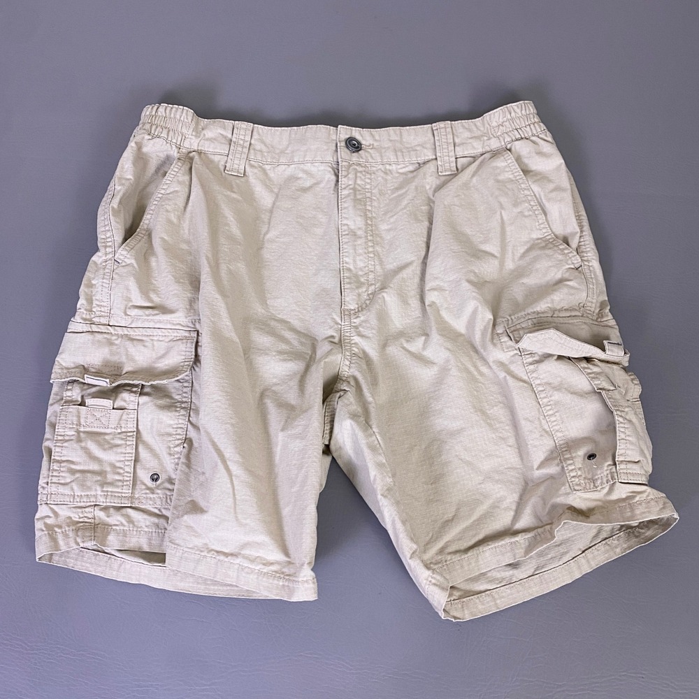 RedHead Ripstop Cargo Shorts Men's Size‎ 40 Khaki Tan Outdoor Utility Hiking